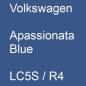 Preview: Volkswagen, Apassionata Blue, LC5S / R4.